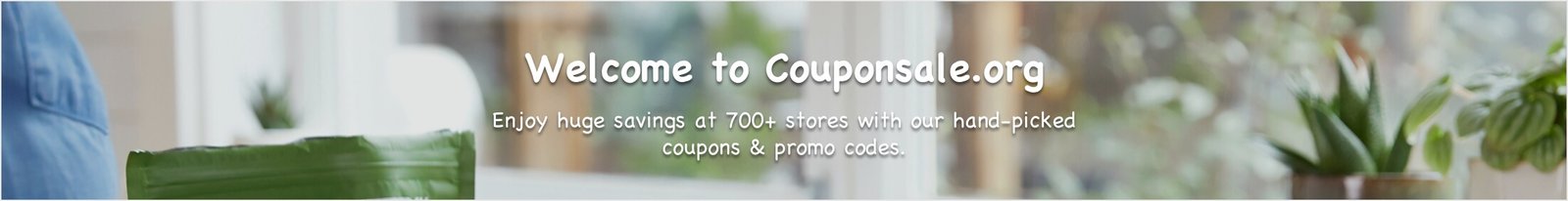 Discount code Banner